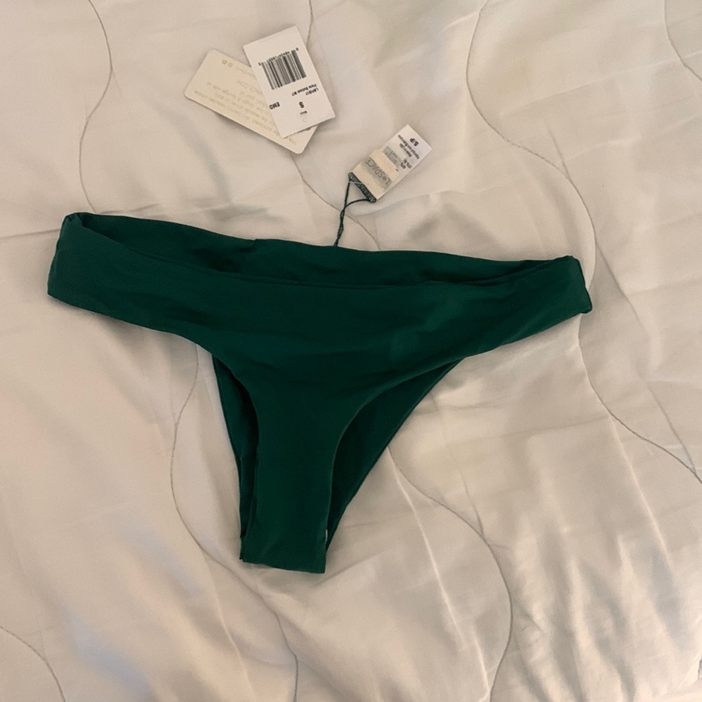 L*space NWT cheeky bikini bottoms in green